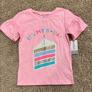 Girls Birthday Tee Size 5
